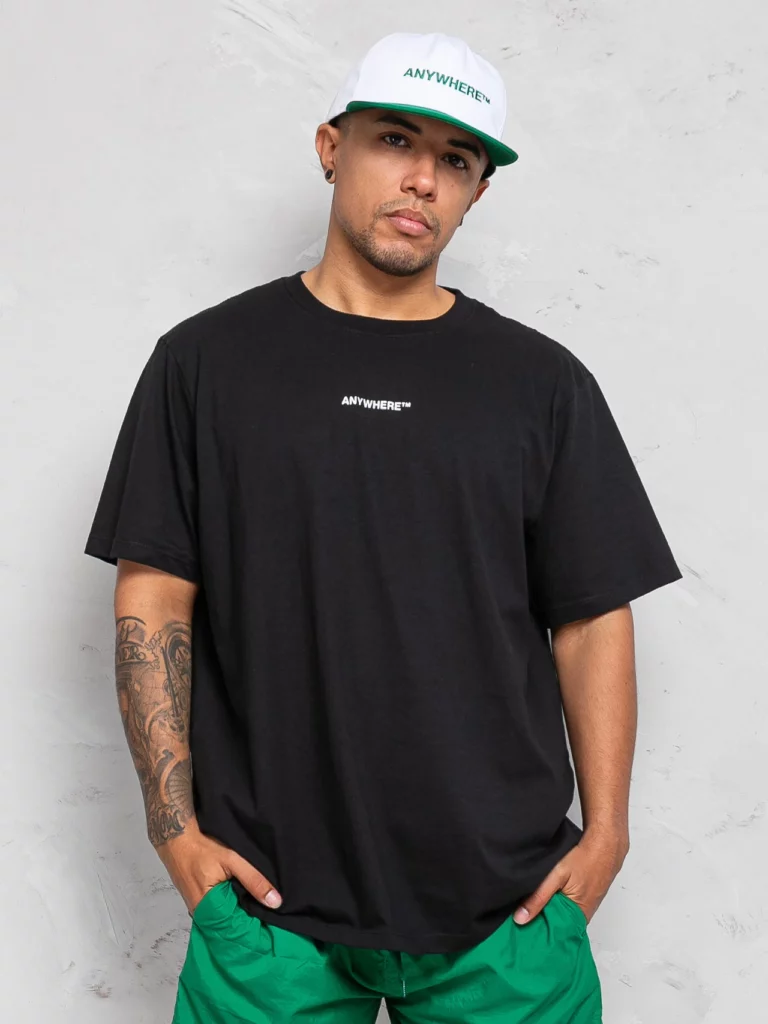 Black Anywhere Tee