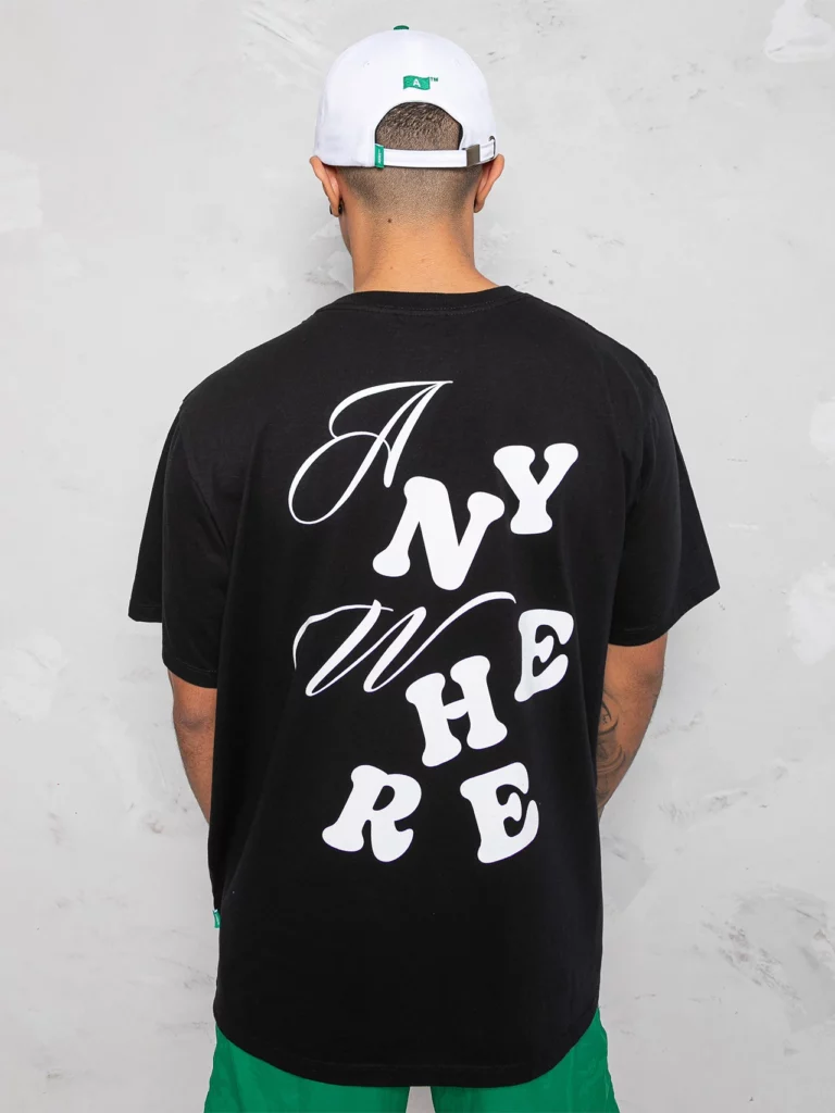 Black Anywhere Tee