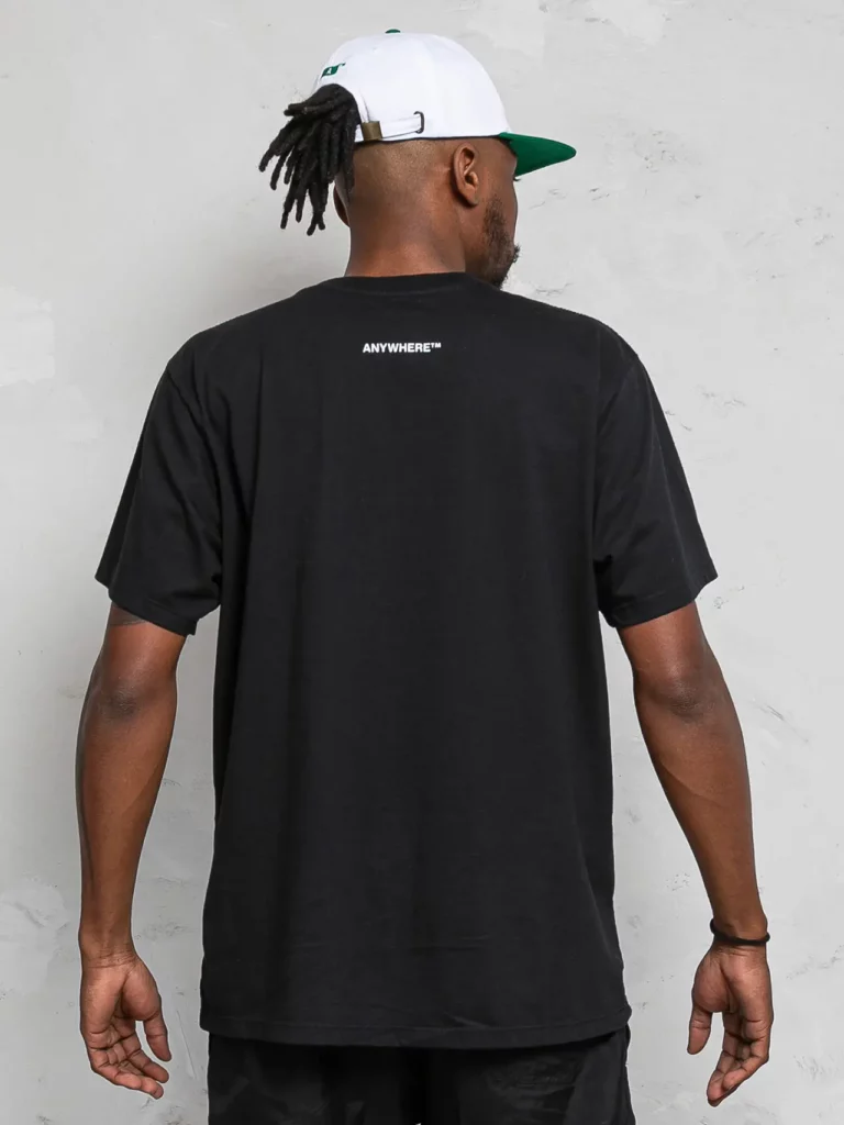 Essential Black Anywhere Pocket Tee
