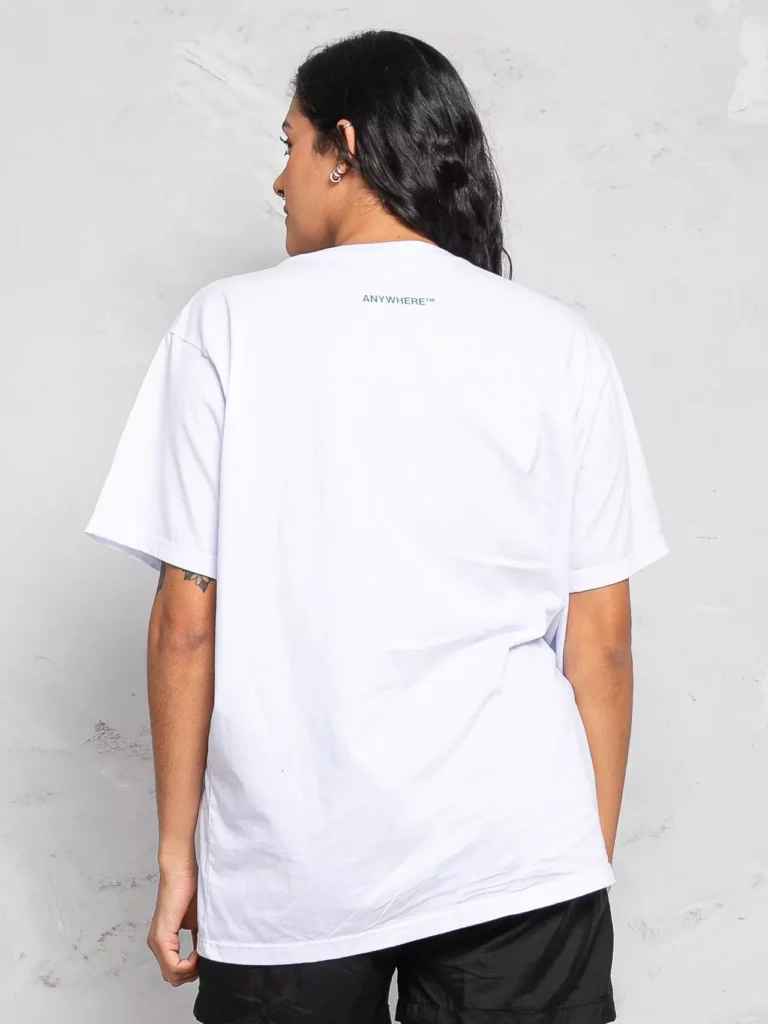 Essential White Anywhere Pocket Tee