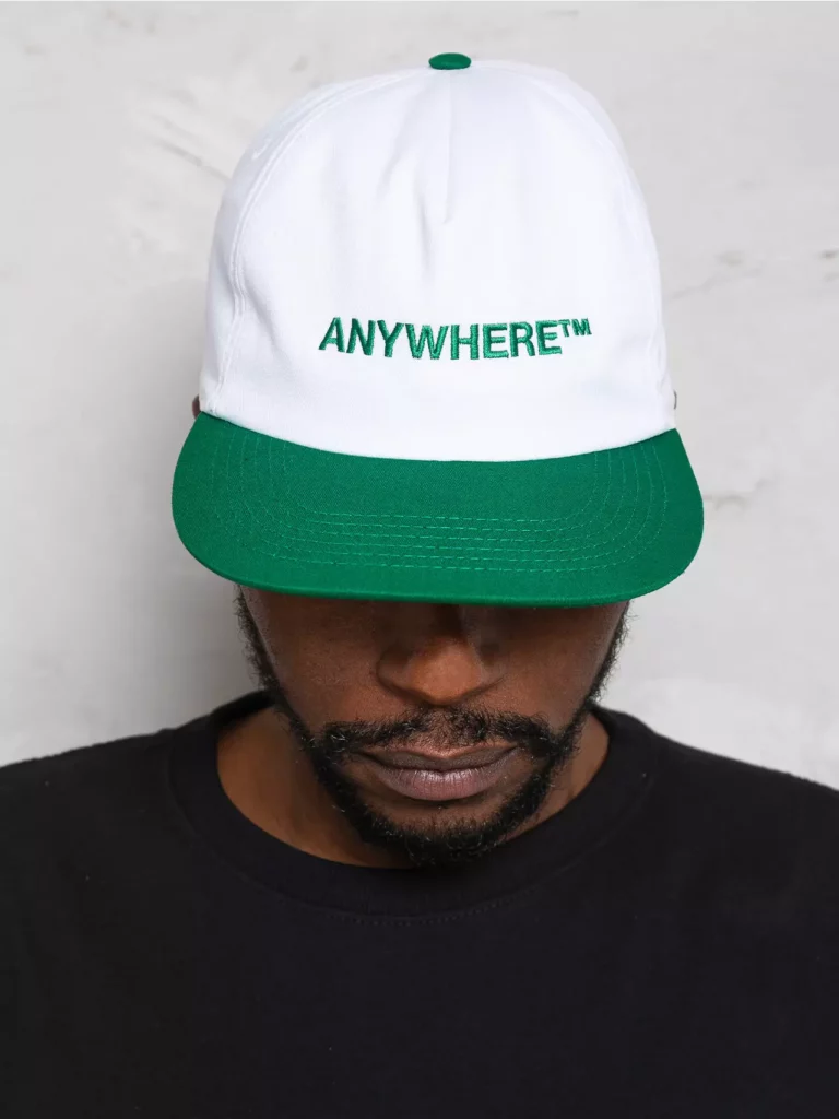 Essential White Anywhere Strapback