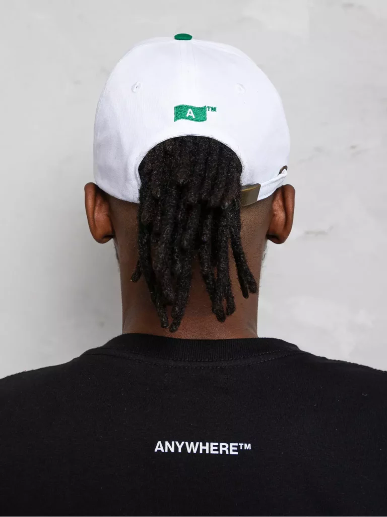 Essential White Anywhere Strapback