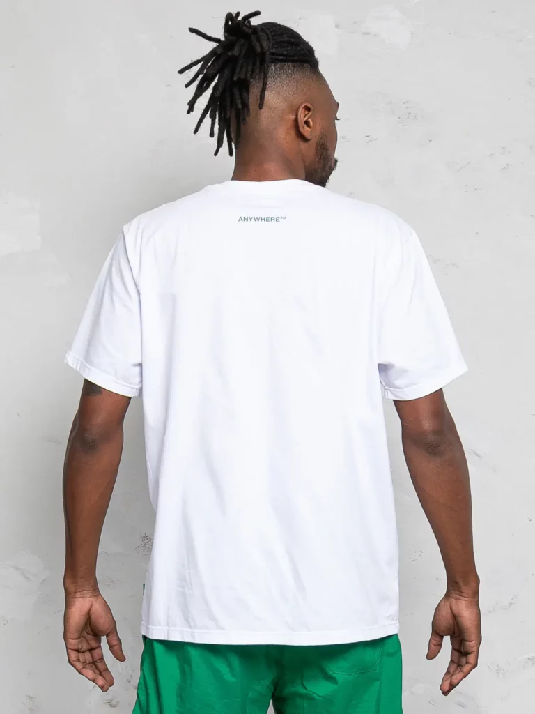 New Beginning White Anywhere Tee